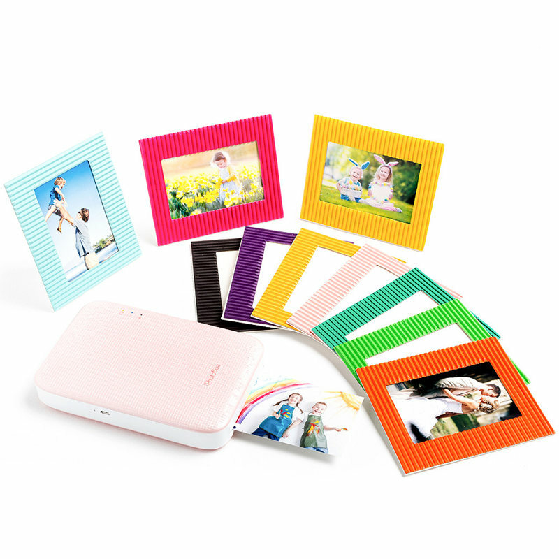 108Sheets Photo Paper and 9pcs Ink Cartidge For PhotoBee Photo Printer Inkless Printing Android IOS Printers