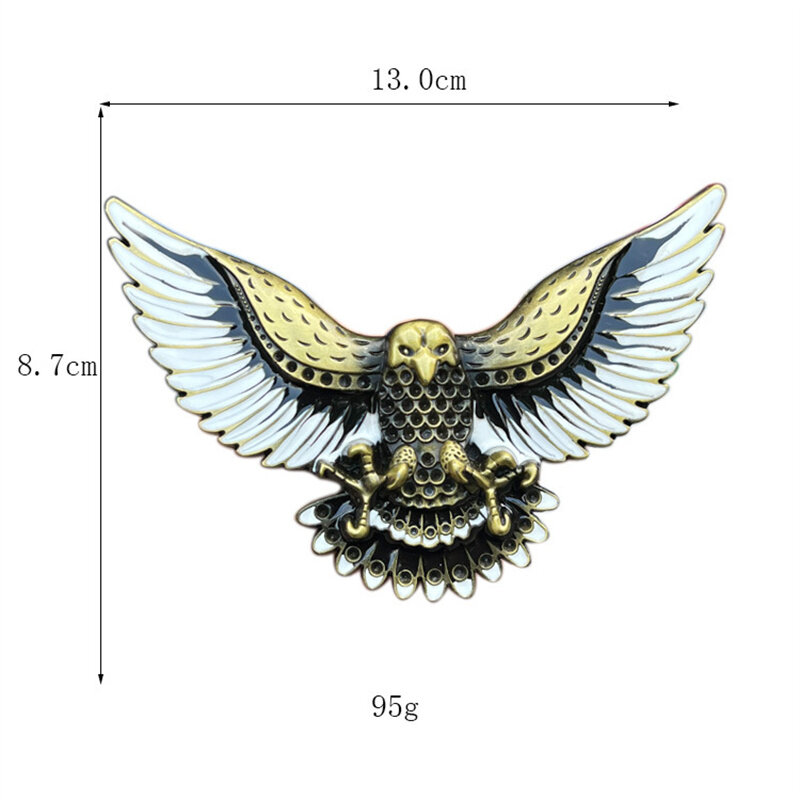Hebilla de cinturón de águila voladora, estilo occidental