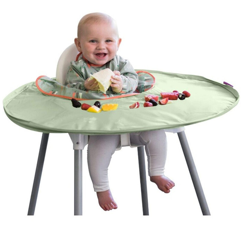 赤ちゃん食事テーブルマットライナーマットを供給するためのベビーハイチェア子供幼児