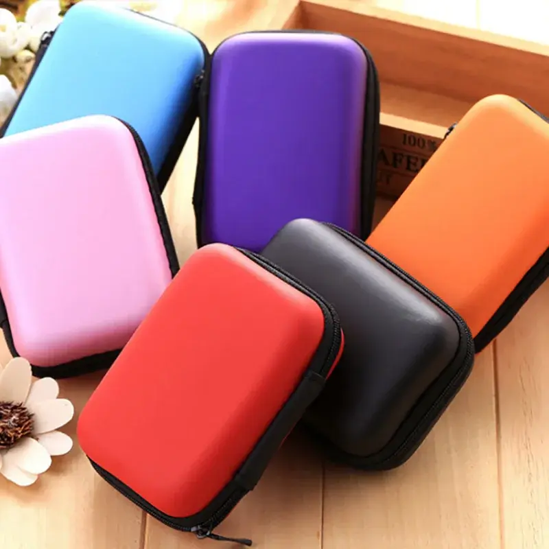 11 colori Hard Case giochi da tavolo carte da gioco Travel Zipper Carry Case Case Storage Box