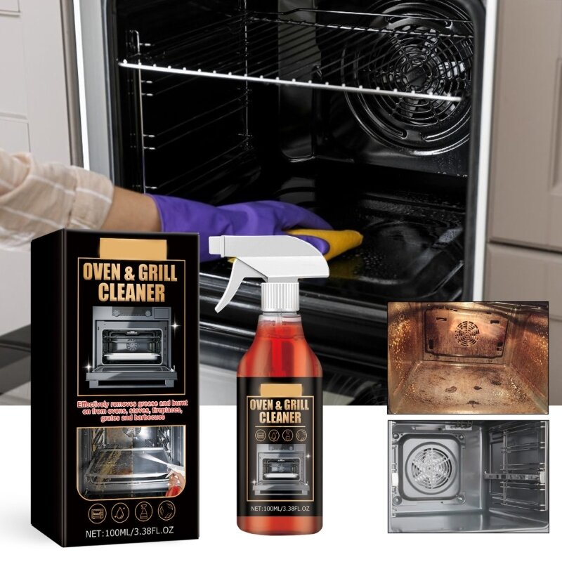สเปรย์ทำความสะอาดในครัวเรือนเครื่องใช้ในบ้านน้ำยาทำความสะอาดเตาย่าง 100 มล. L21C