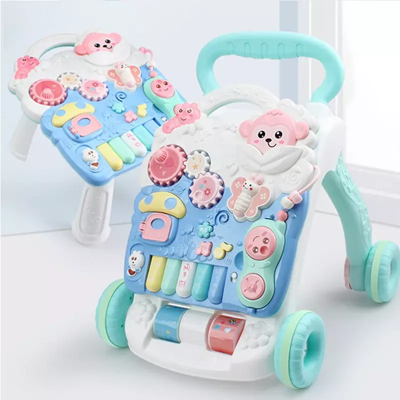 Training light music baby learning table toy toddler activity walker