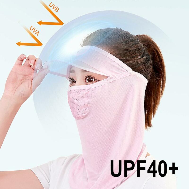 Szybkoschnąca czapka wędkarska osłona szyja twarz osłona chroniąca przed UV maska dla kobiet i mężczyzn sport na świeżym powietrzu wisząca czapka