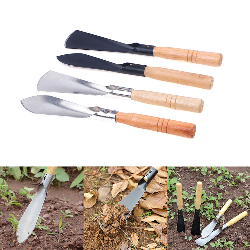ウィローリーフ付きの小さな金属製のシャベル、汚れを掘る、植栽ツール、家庭、小スペード、庭、農業場、ワイルド