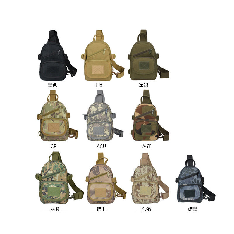 Alta qualidade grande capapcity unisex sacos de peito multi-função militar tático sacos à prova dwaterproof água caminhadas escalada caça sacos