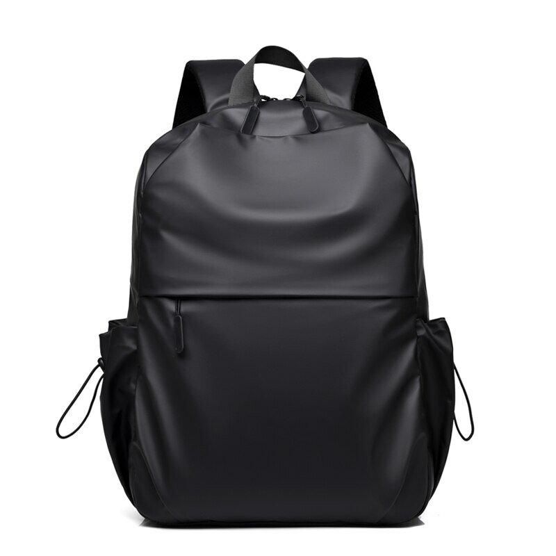 Mochila de ordenador impermeable con cremallera, mochila de viaje Simple, gran capacidad, moda