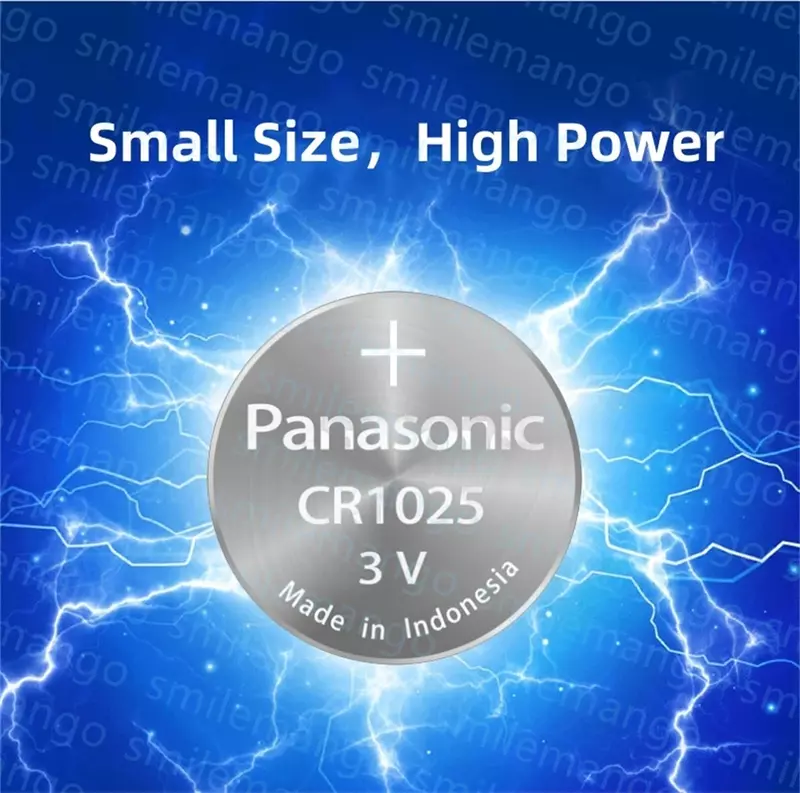 Panonic 3V Cr1025 Lithium Knop Batterij Kl1025 Br1025 Lm1025 Dl1025 Cr 1025 5033lc Muntcel Horloge Batterijen Voor Speelgoed Op Afstand