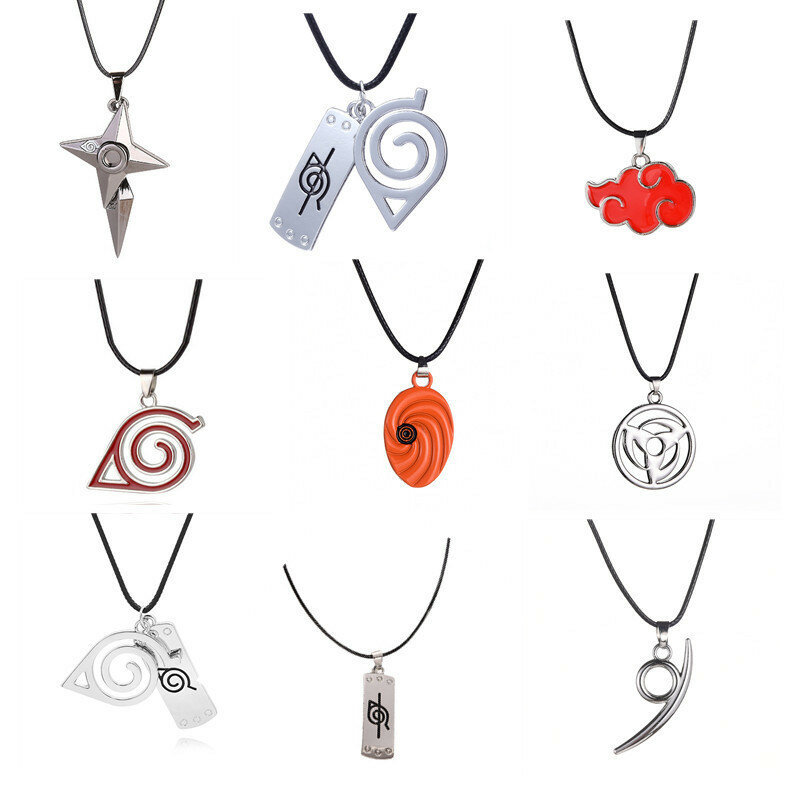 29 tipi Anime Naruto collana ciondolo nuvola rossa Narutos Anime accessori Cosplay portachiavi gioielli cartone animato giocattoli regalo