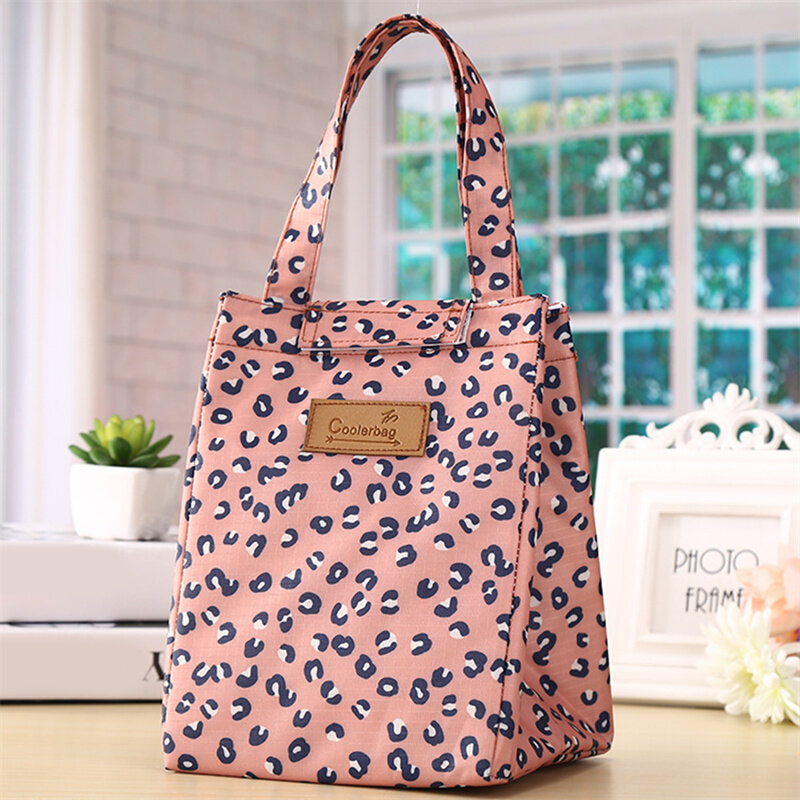Lunch Bag Portable Food Refrigerated Bag Heat Preservation Lunch Box Portable Lunch Bag Insulation Cover To Women Casual Handbag