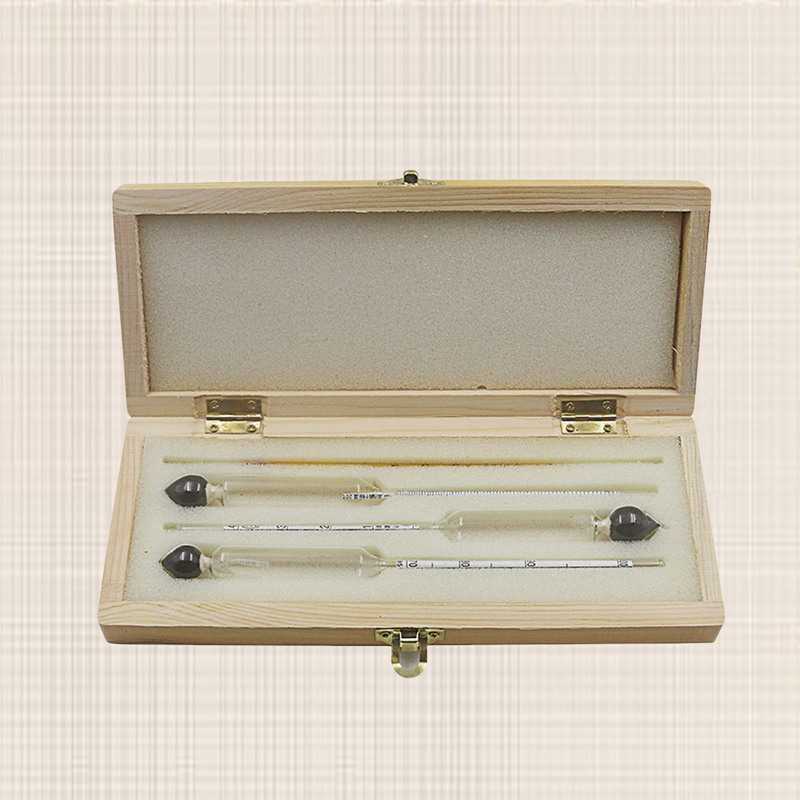 4 pezzi di alcol idrometro Home Brew Meter termometro tavolo di conversione etilometro Tester (applicabile solo per