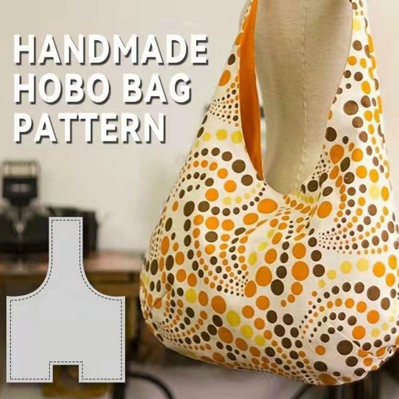 Shoulder Bag Templates Stencil Tool Transparent Handbag Sewing Patterns Set Cloth Shoulder Bag Sewing Patterns Set Clear Quilt