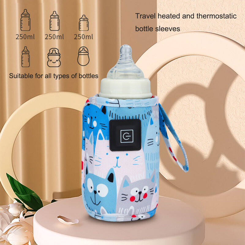 Portable Baby Milk and Water Warmer Bottle, Travel Stroller Isolated Bag, Aquecedor de enfermagem, Seguro, Kids Supplies, Outdoor, Inverno