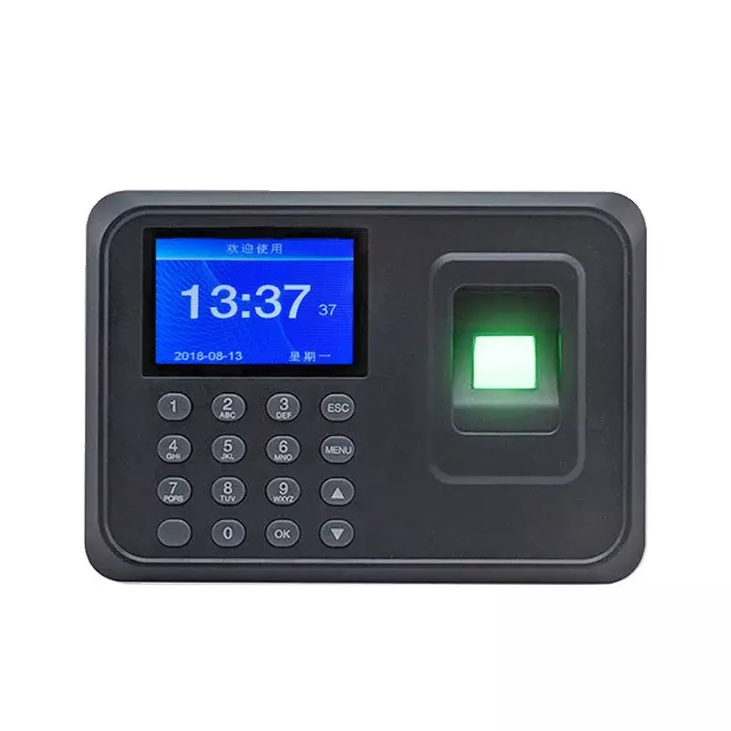 CL-10 rejestracja czasu twarzy/odcisków palców dla rejestratora czasu obecności urządzenia do rozpoznawania pracowników komunikat głosowy nagrywania czasu pracy
