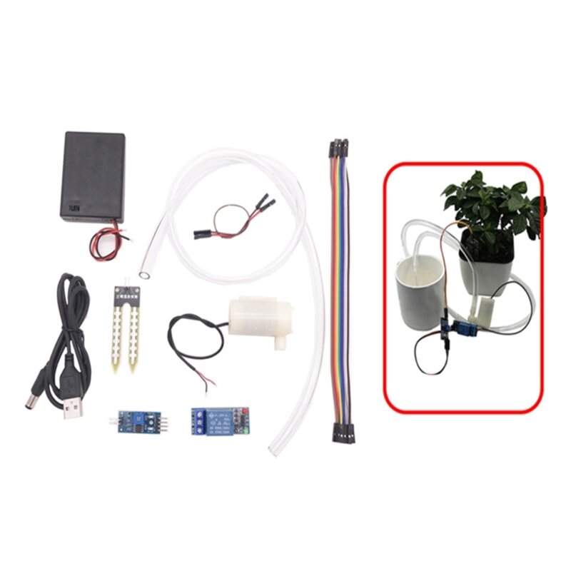 DIY Automatic Irrigation Watering System Lawn Plant Flower Supply