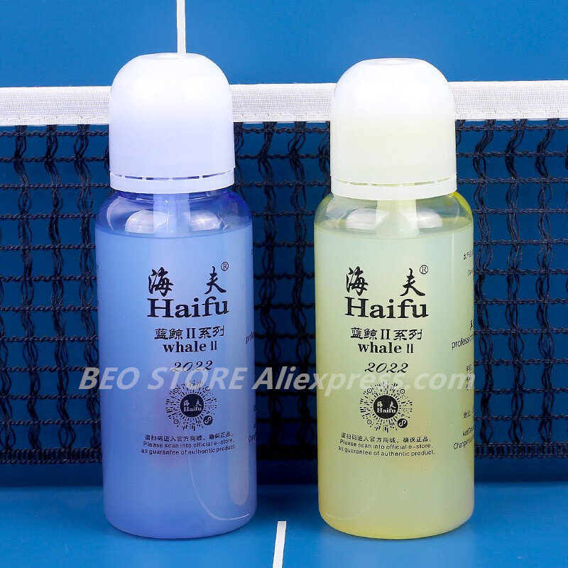 HAIFU-pegamento de velocidad para tenis de mesa WHALE 2, pegamento sintético de 250ml, efecto de refuerzo de esponja, Original