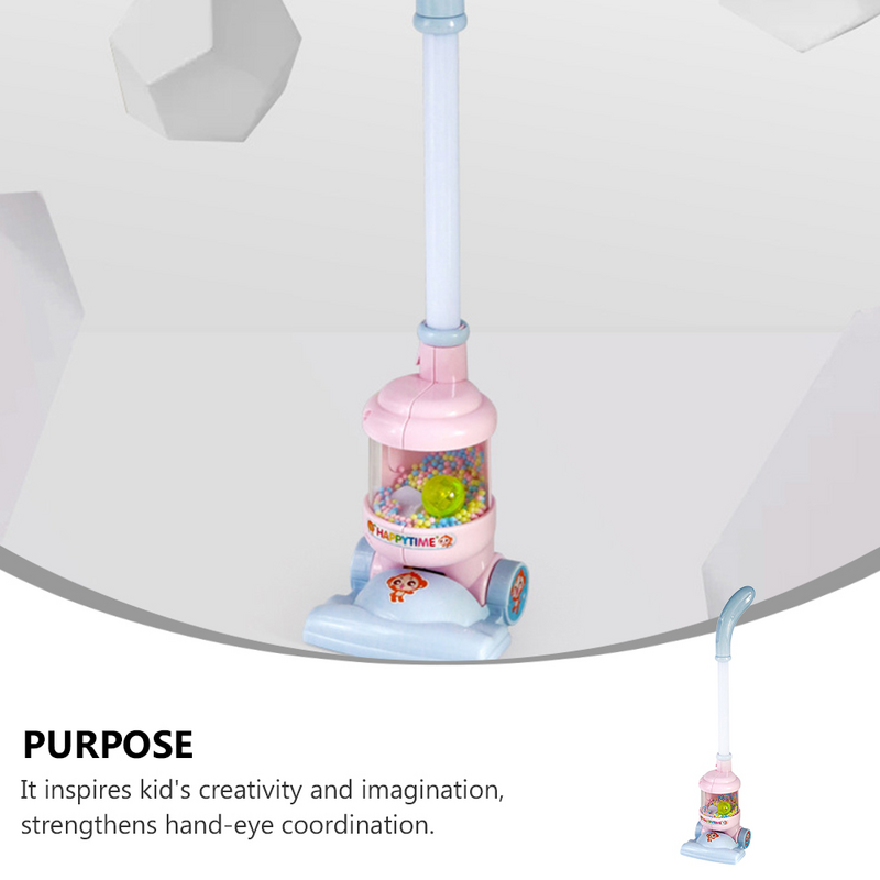 Simulation Vacuum Cleaner Role Children’s Girls Girl Girl Children’s Toys House Plastic Mini Scene Decor Educational