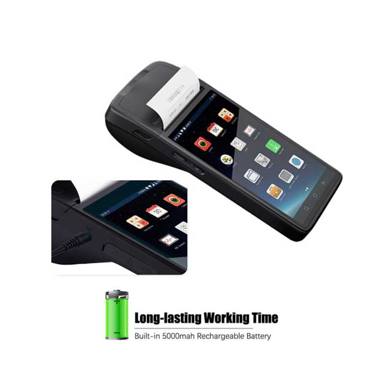 Touch Screen Pos Machine for Retail Shop, Payment Machine, PDA, Equipamento Financeiro, Ponto de Venda, Pos Cashier, Register Terminal