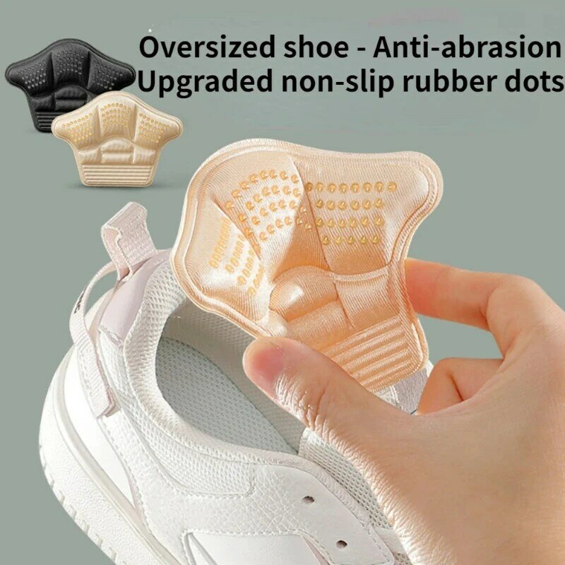 Palmilha de calcanhar ajustável para calçados esportivos, Patch de calcanhar, Anti-desgaste, Proteção para os pés, antiderrapante, inserções confortáveis