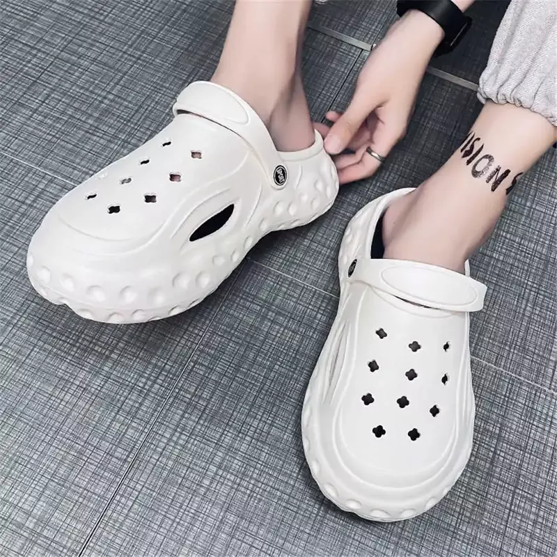 Clogging Household Slipper Man Big Size 48 49 50 Boy Child Sandals Shoes Casual Men's Tennis Sneakers Sports On Sale