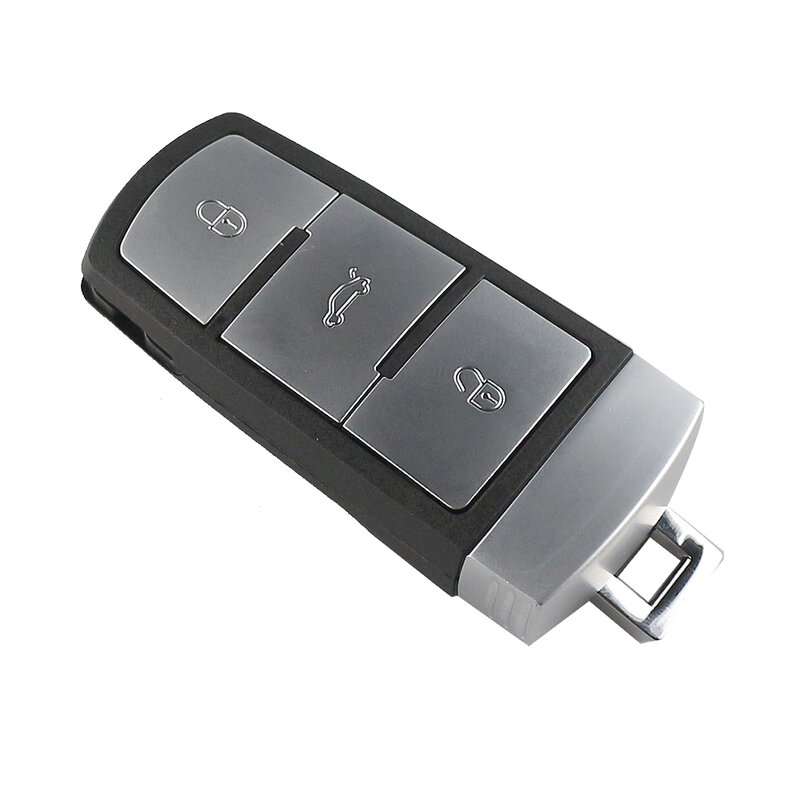 YIQIXIN 3 Tombol Remote Kunci Mobil untuk Volkswagen VW Passat CC B6 B7 B7L 3C R36 Maogotan B5 Pengganti Penutup Kartu Fob Pintar
