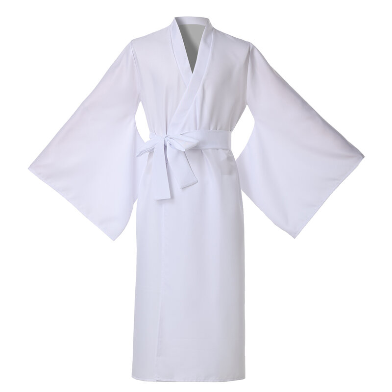 Long Kimono Robe for Men Women Traditional Japanese Costumes Yukata Home Wear Pajamas Nagajuban Underwear Breathable