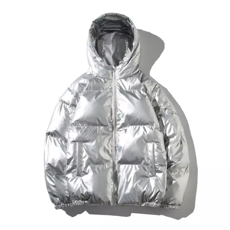 Мужская и Женская парка, теплая водонепроницаемая куртка-пуховик с капюшоном, однотонная Повседневная Уличная одежда, ветрозащитная верхняя одежда, новинка зимы 2023
