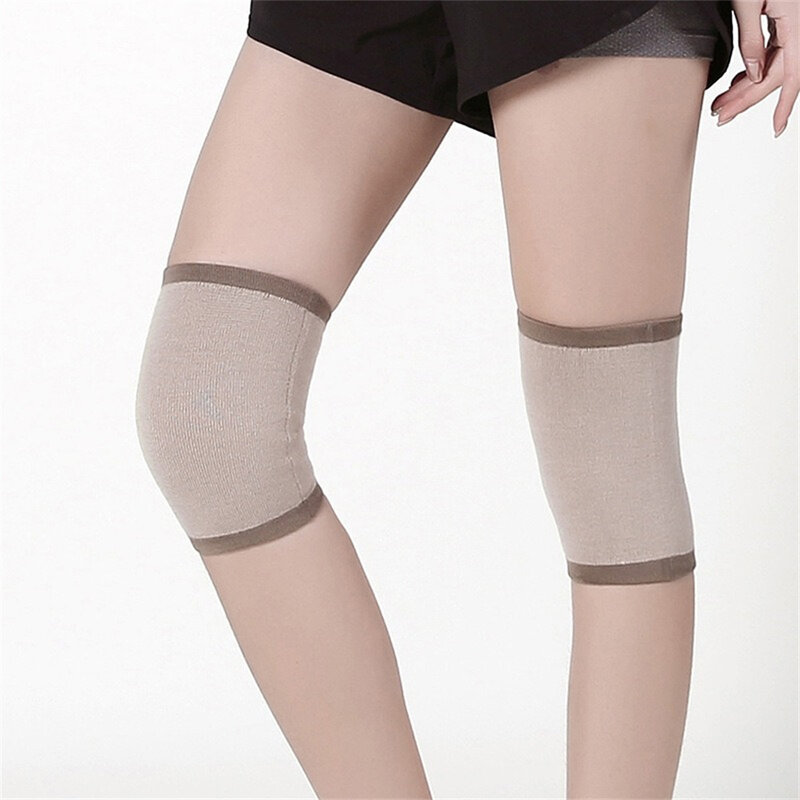 New Men's And Women's Short Knee Pads Air-Conditioned Room Warm Cold Leg Thin Knee Pads