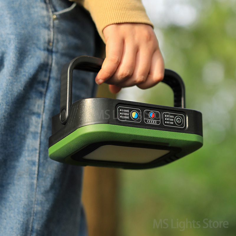 Maetff 10000mAh Solar LED Camping Lantern Portable Flashlight Outdoor Hiking Hunting Fishing Lighting Emergency Repair Lamp
