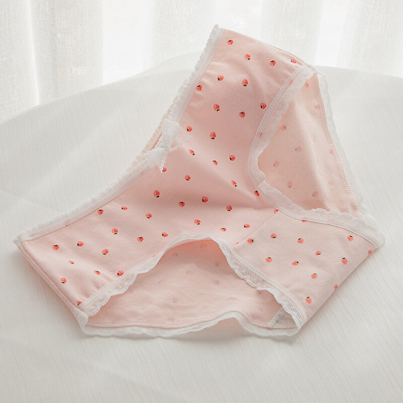 Nieuwe 3Pcs Tiener Flamingo Onderbroek Jong Meisje Slips Comfortabele Katoenen Slipje Kinderen Ondergoed B807