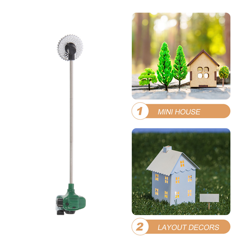 Simulação Lawn Mower, Mini Bookcase, Garden Tool, Casa, Small Prop, PVC Acessórios