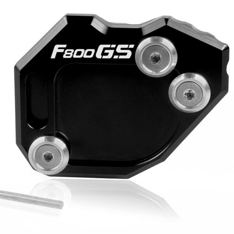 Dla BMW F800GS F800 GS F 800 GS przygodowe przedłużenie podpórki stopka podpórka boczna powiększacz płyty motocykla 2008-2018 2009 2010 2012