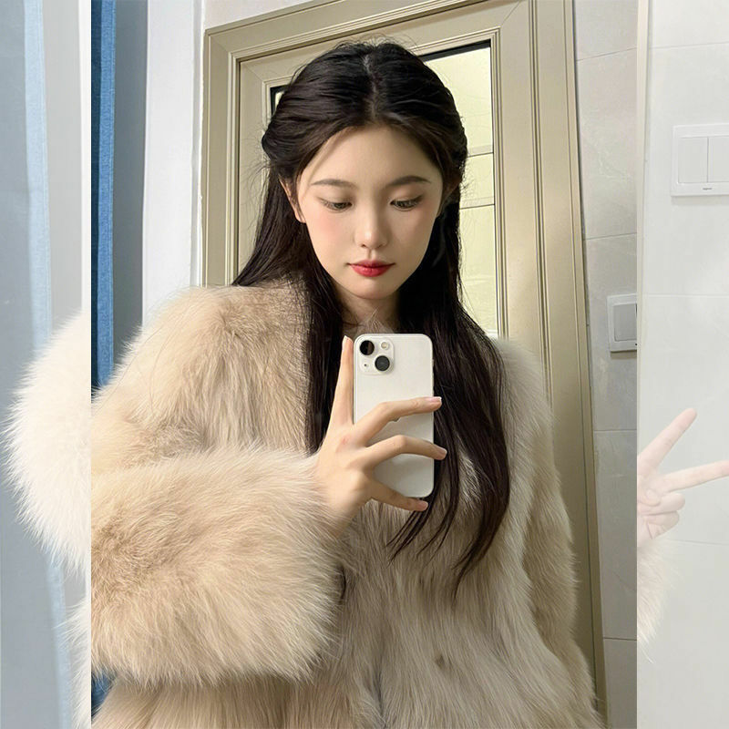 Новинка 2023, зимние куртки, женское меховое пальто, пушистая куртка, утолщенные теплые пальто из искусственного меха, роскошный бренд, бесплатная доставка, верхняя одежда в Корейском стиле
