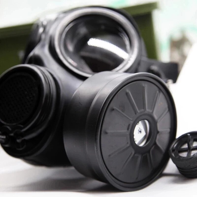 Anti-Chemical Poluição Nuclear Máscara de Gás, Máscara de Gás Mutável, Respiratory Gás Mask, MFJ08 Tipo, 08, CS, Novo