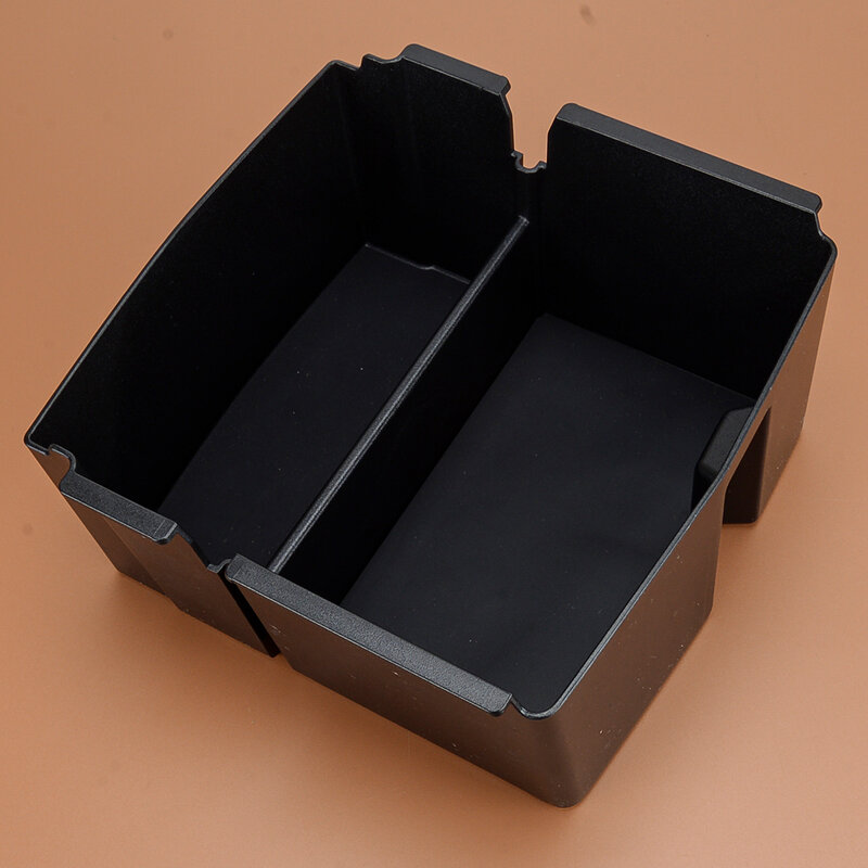 Car Front Center Console bracciolo scatola portaoggetti vassoio Organizer nero adatto per Jeep Wrangler JL JLU Gladiator JT 2020 2021 2022