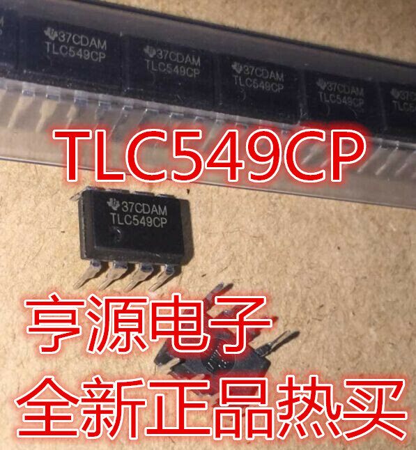 Chip novo original TLC549 TLC549CP DIP8 TLC549CDR SOP8 5pcs