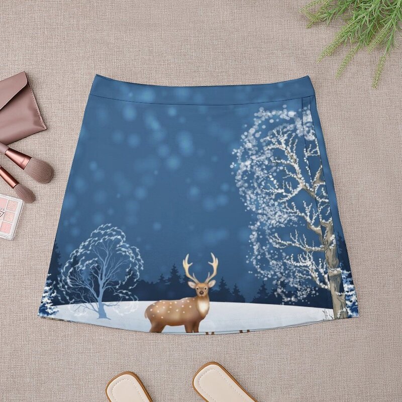 Mini jupe courte sexy pour femmes, style forêt d'hiver, vêtements pour femmes, été, 2023