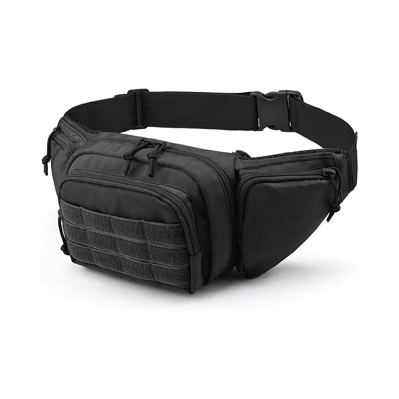 Tactical Waist Bag Gun Holster Military Fanny Pack Sling Shoulder Bag Outdoor Chest Assult Pack Concealed Gun Carry Holster NEW