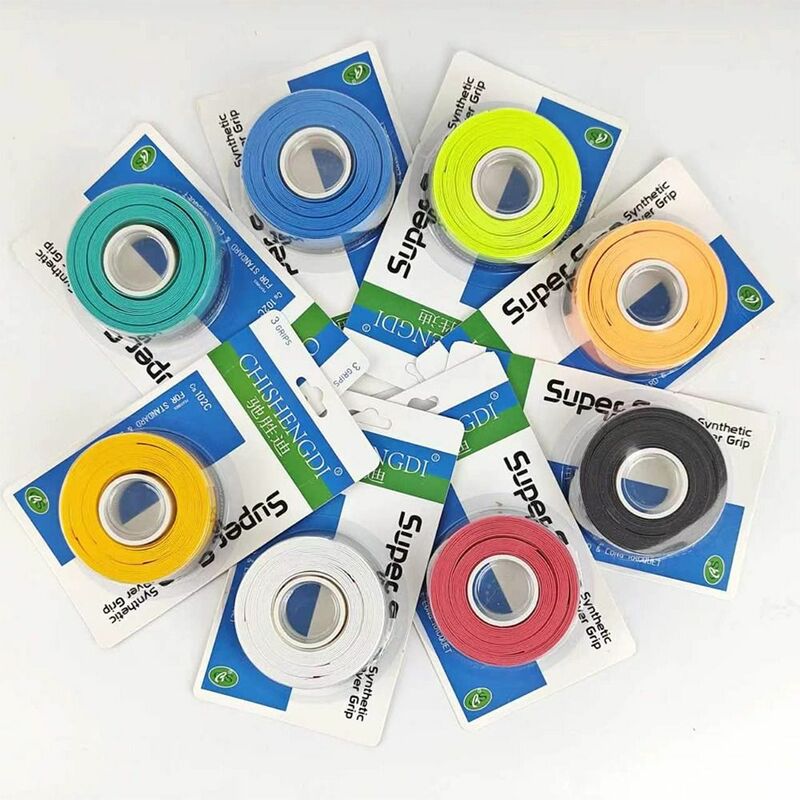 Многоцветные накладки для ракеток для бадминтона, теннисные ракетки, Нескользящие износостойкие накладки на удочку, нескользящие накладки