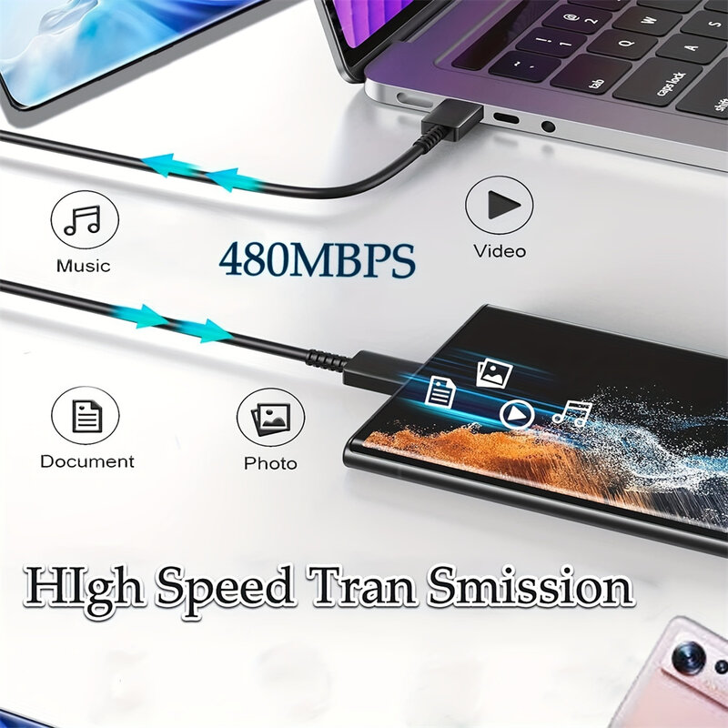 Original 45W PD Charger for Samsung Galaxy S22 S23 Ultra Note 10+ 5G USB C Mobile Phone Type C Fast Quick Charging Wall Adapter