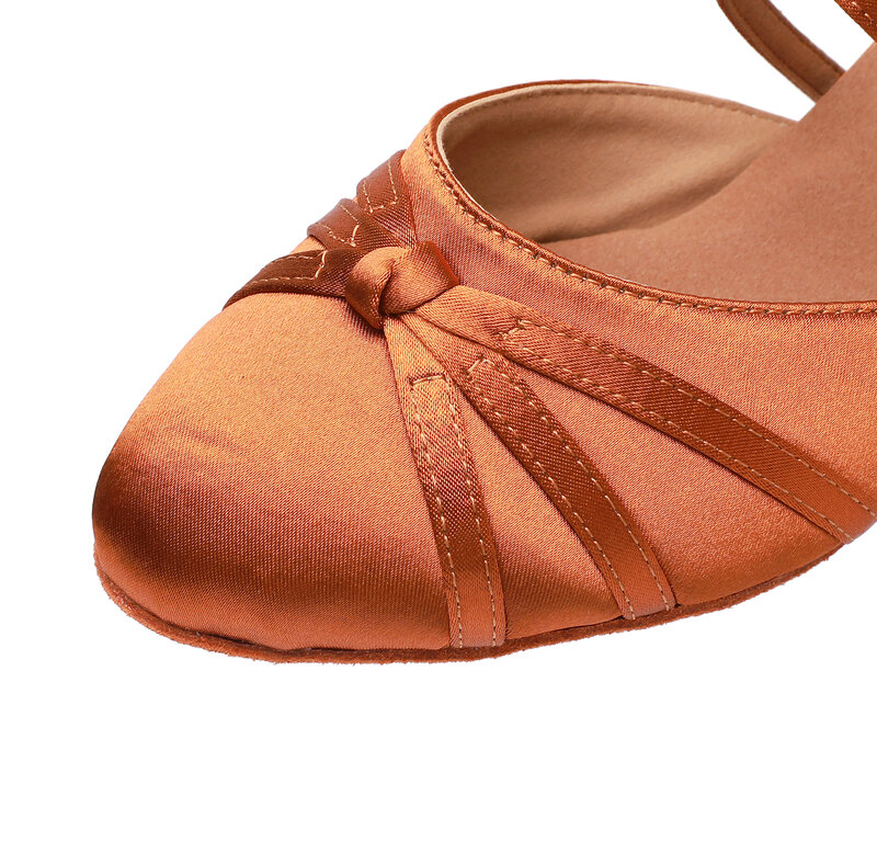 New Arrival damskie buty do tańca latynoskiego profesjonalne halowe buty do ćwiczeń damskie Salsa Tango buty do tańca Salsa 5/7CM miękka podeszwa