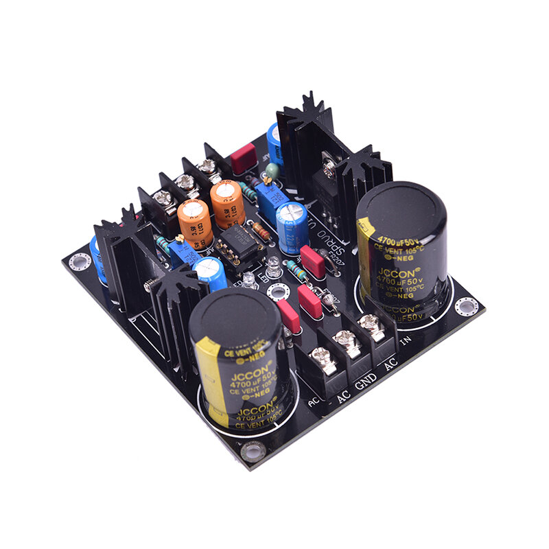 Servo Retificação Filtro Power Supply Board, AC para DC Module, LM317, LM337