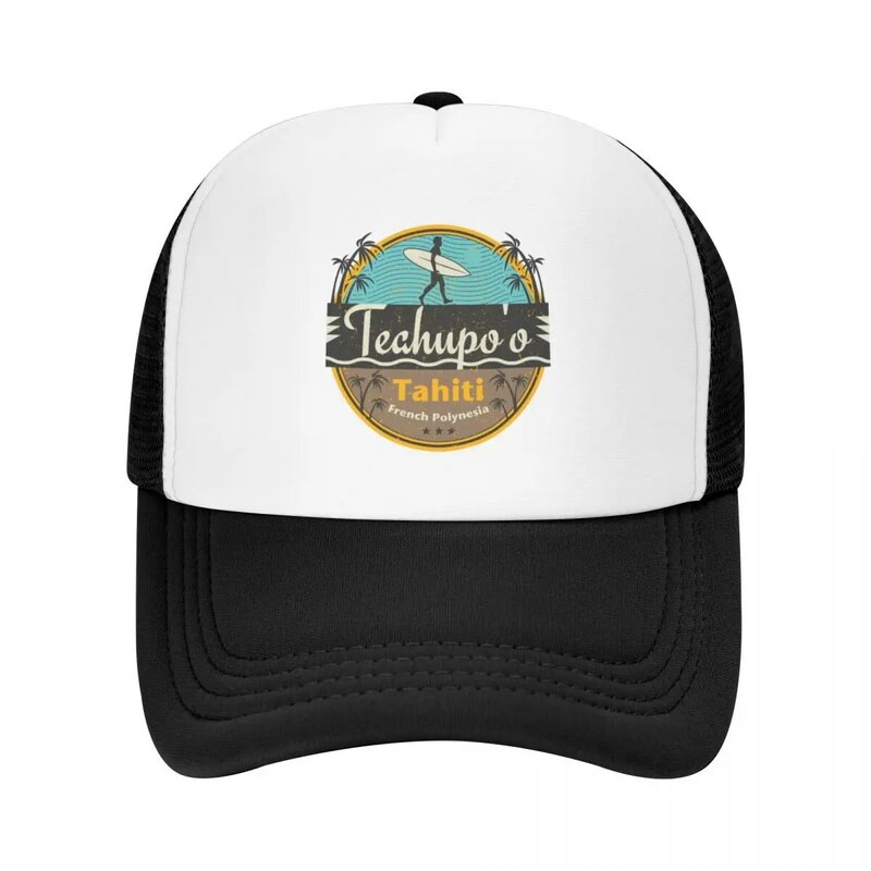Boné de beisebol masculino e feminino, chapéu personalizado, Teahupo'o, Tahiti, Polinésia Francesa, Brand