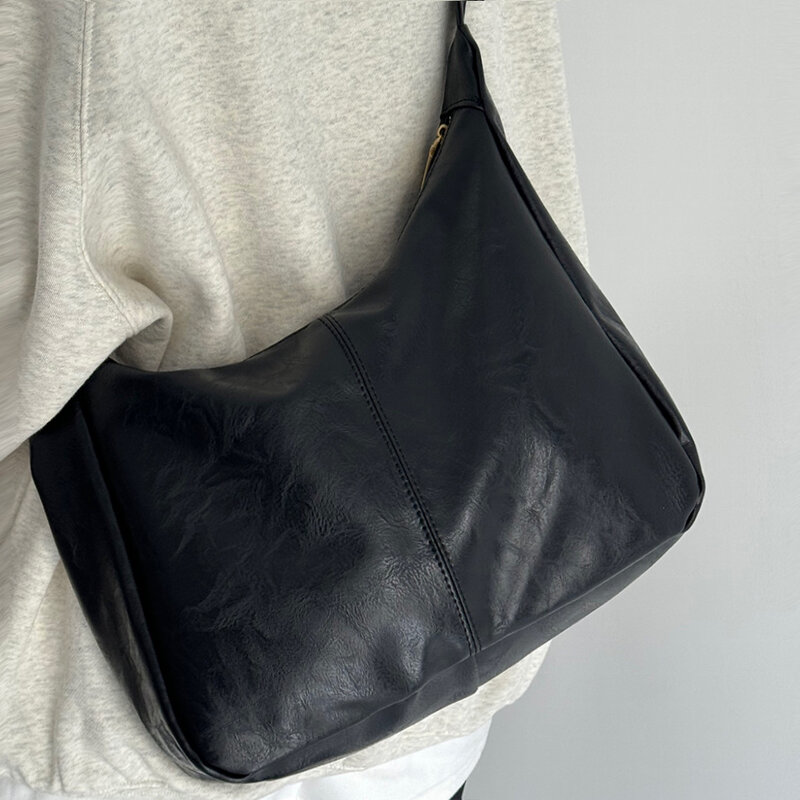 CGCBAG, повседневная сумка через плечо в стиле преппи для женщин, вместительная сумка-тоут, простые женские сумки через плечо