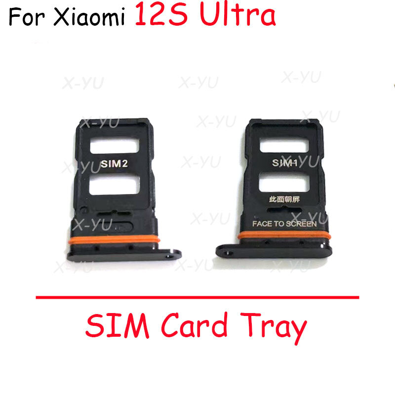 Plateau de Slot de carte Sim pour Xiaomi Mi 12S / 12S Pro / 12S Ultra, support de lecteur de carte Sim