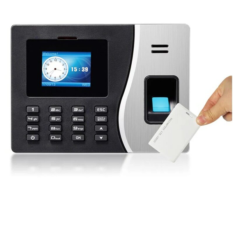 Built-In Access Control Function With Wifi And Optical Sensor Fingerprint, Id Card, Password Recognition Terminal