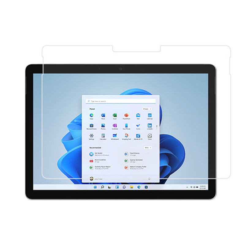Protecteur d'écran en verre trempé 9H, Film transparent HD anti-rayures, pour tablette Microsoft Surface Go 3 2021 10.5 pouces
