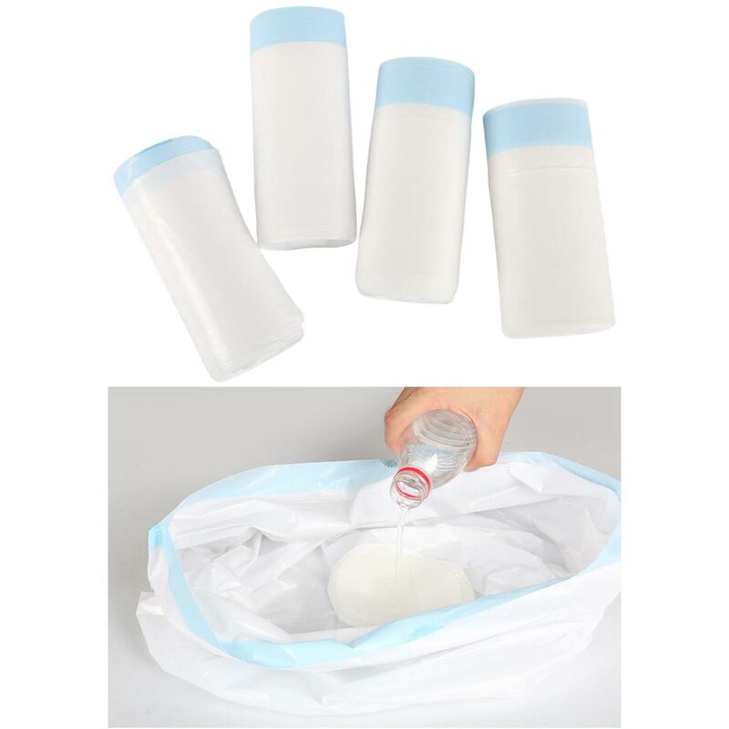 Commode Liners Toilet Seat Bags Universal Commode Chair for Elderly Camping