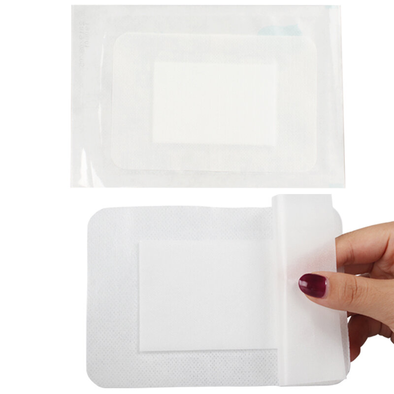40Pcs Breathable Medical Wound Dressing Self-adhesive Non-woven Wound Care Sticker For Trauma Postoperative Caesarean Section