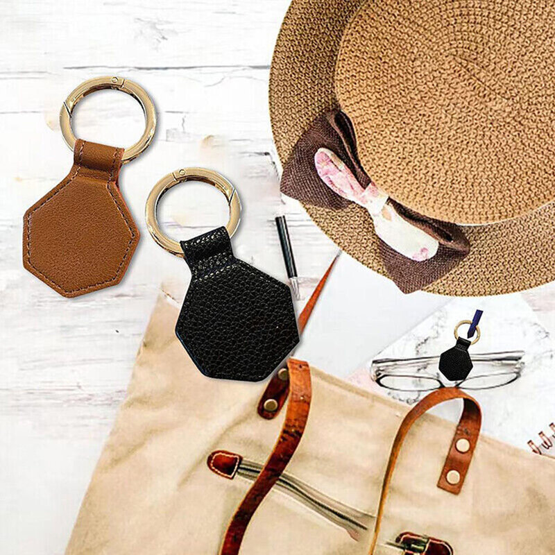 野球帽,旅行バッグ,旅行かばん用の磁気クロージャー付きレザーレットクリップホルダー