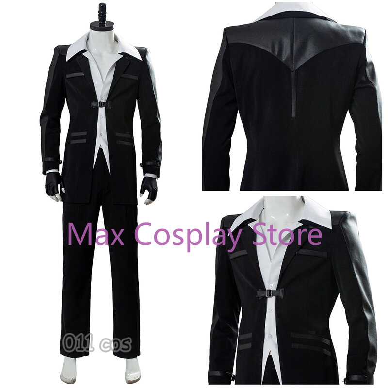 Max Remake Reno Costume FF Cosplay Uniform Game Outfit Halloween Carnival Costume Men Women